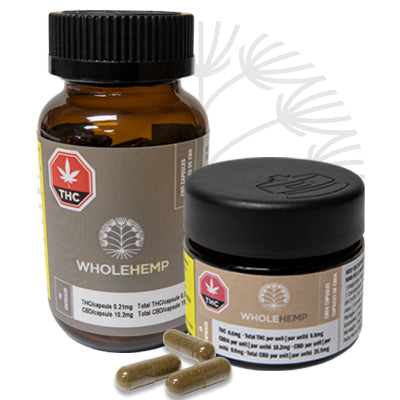 Easy-to-swallow CBD & CBDA Capsules
