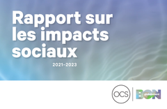 L’OCS publie son premier rapport sur l’Impact social