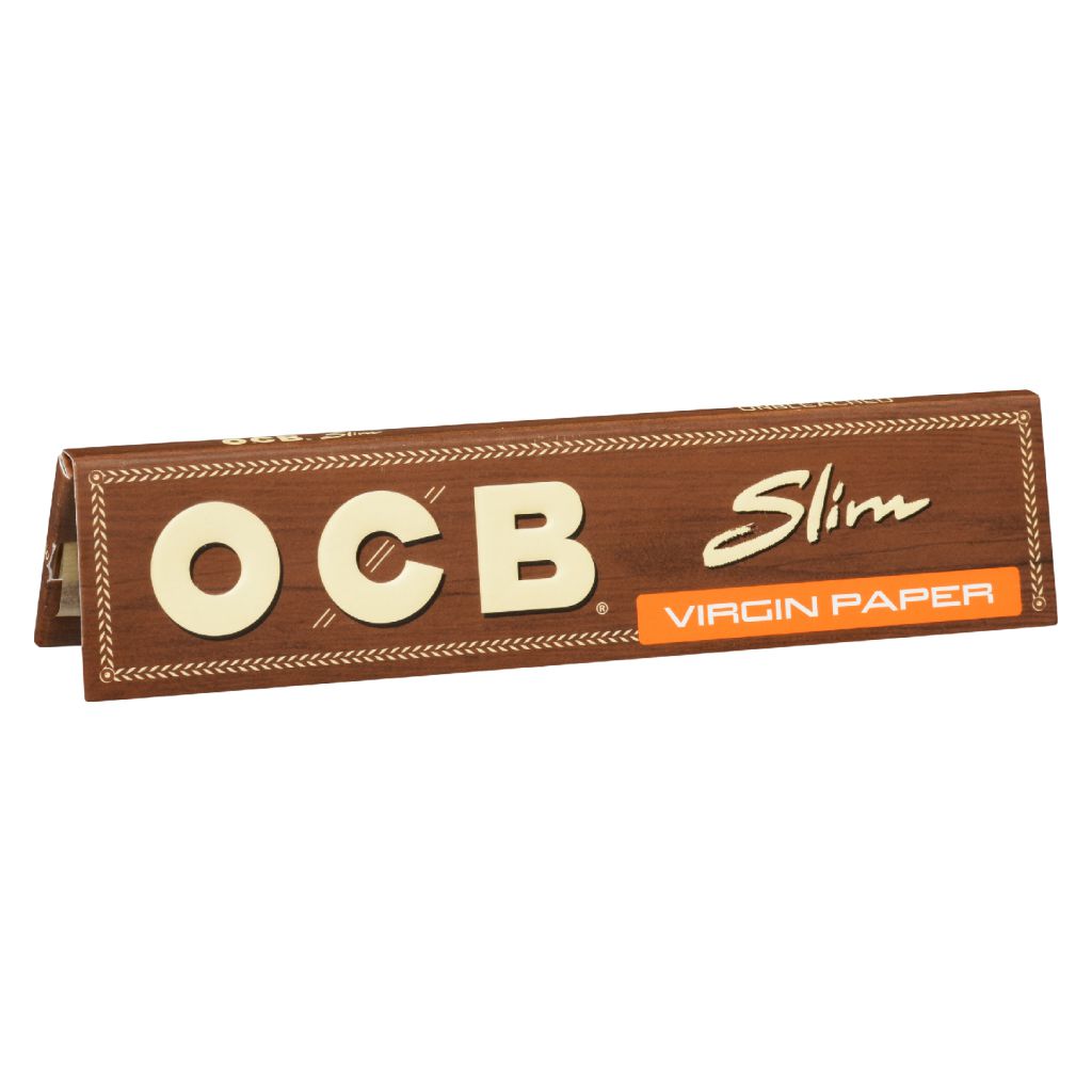 Virgin Unbleached Slim Rolling Papers - 