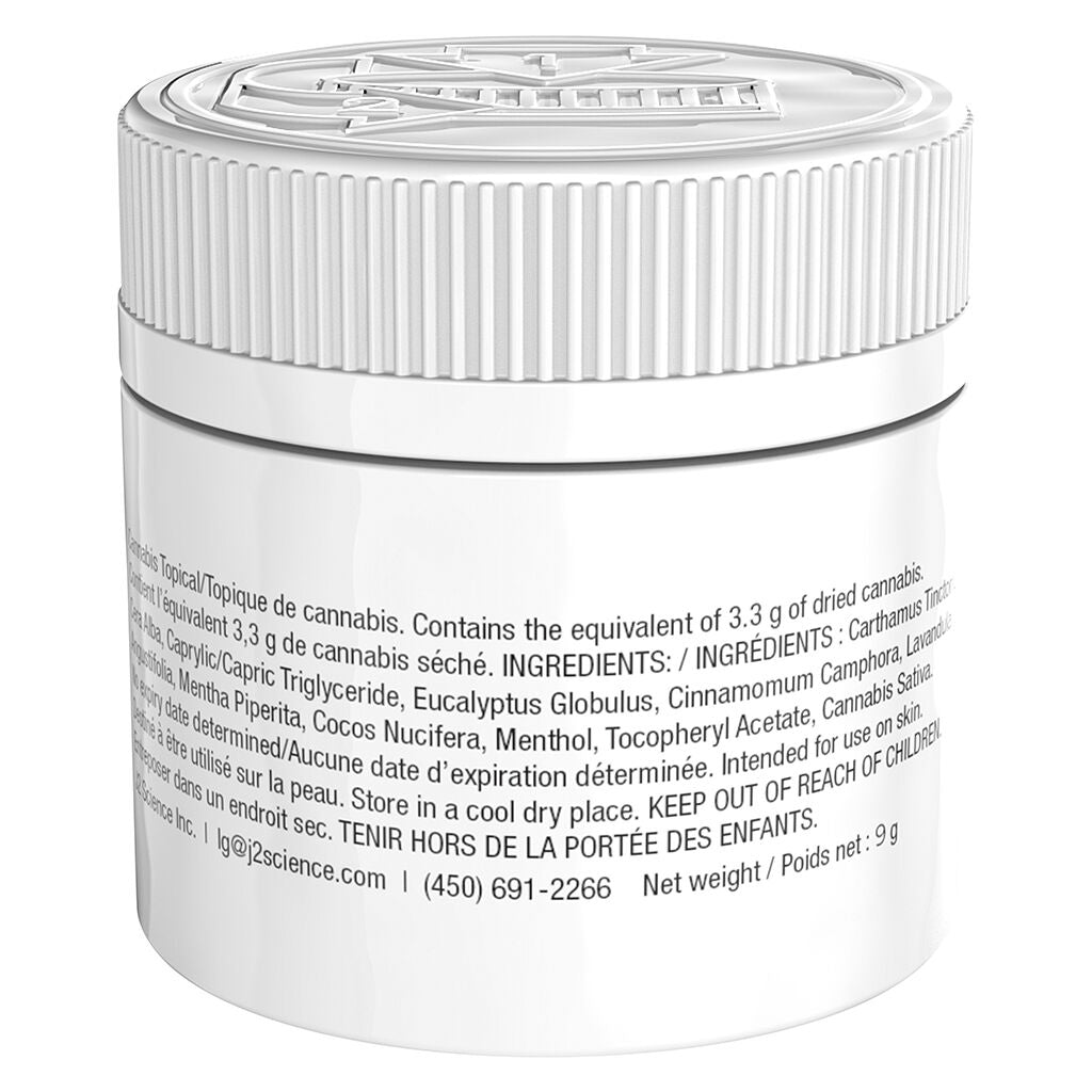 Relief Balm Whole Plant CBD:THC 1:3 Trial Size