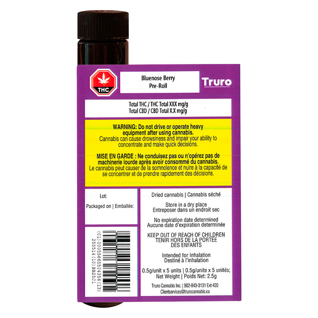 Bluenose Berry Pre-Roll - 