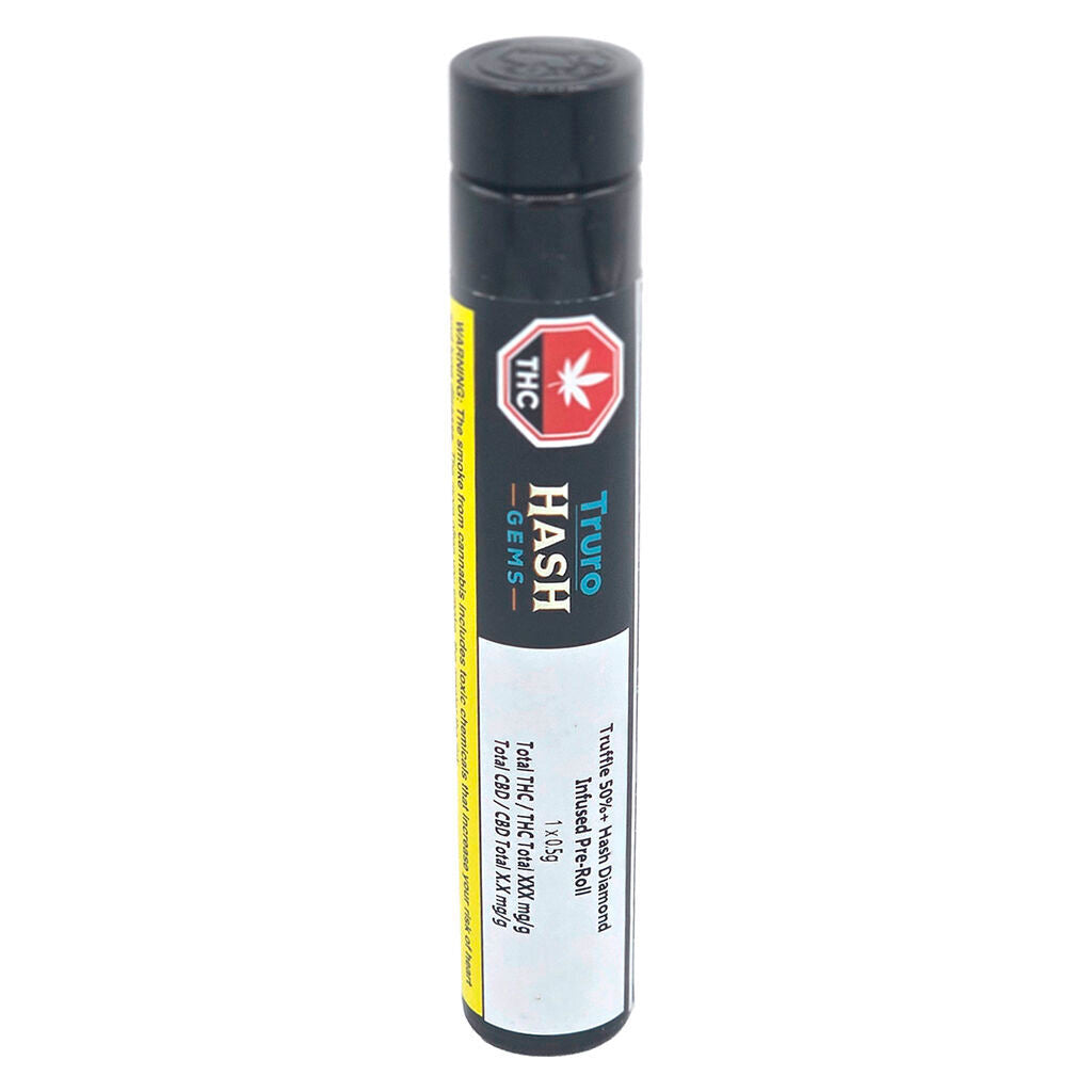 Truffle 50%+ Hash Diamond Infused Pre-Roll - 