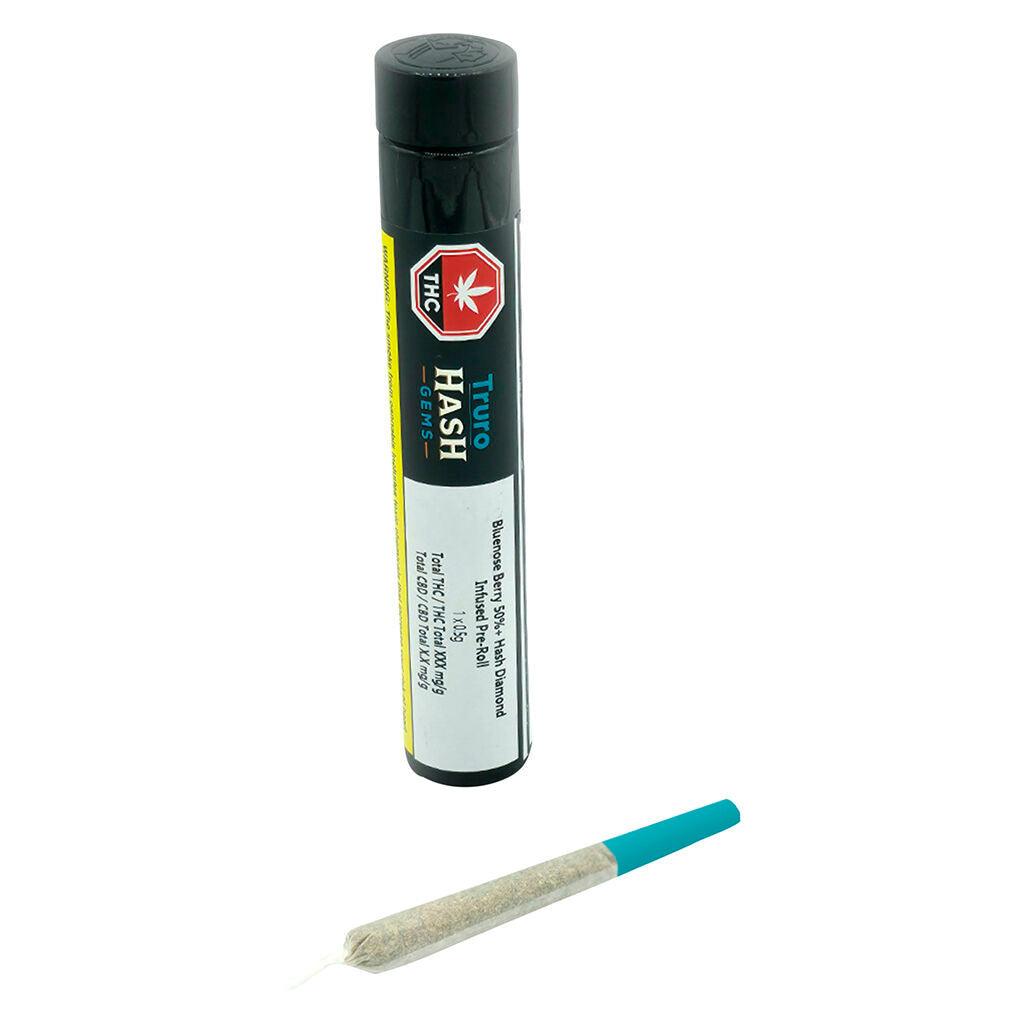 Bluenose Berry 50%+ Hash Diamond Infused Pre-Roll - 