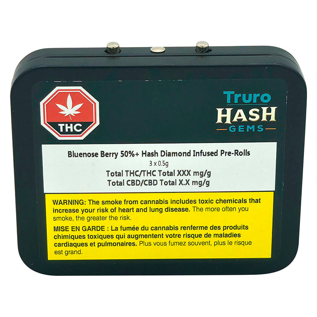 Bluenose Berry 50%+ Hash Diamond Infused Pre-Roll - 