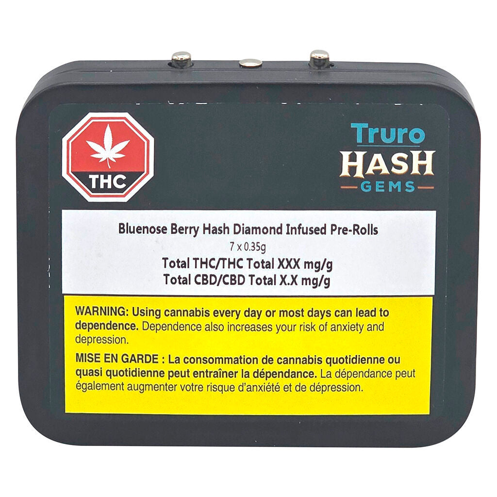 Bluenose Berry Hash Diamond Infused Pre-Roll - 
