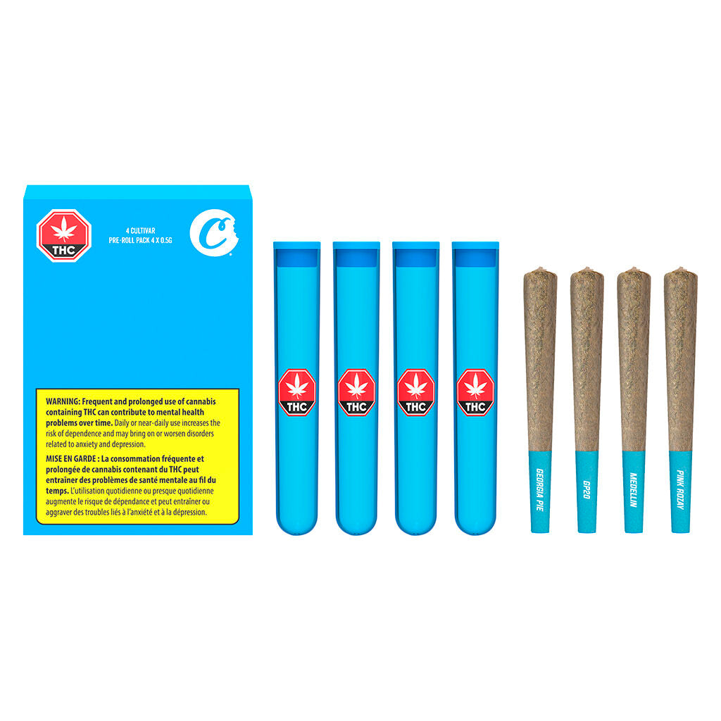 4 Cultivar Pre-Roll Pack - 