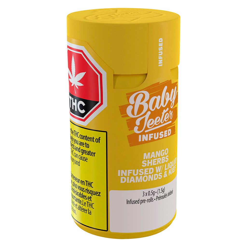 Baby Jeeter Infused Mango Sherbs Pre-Roll - 