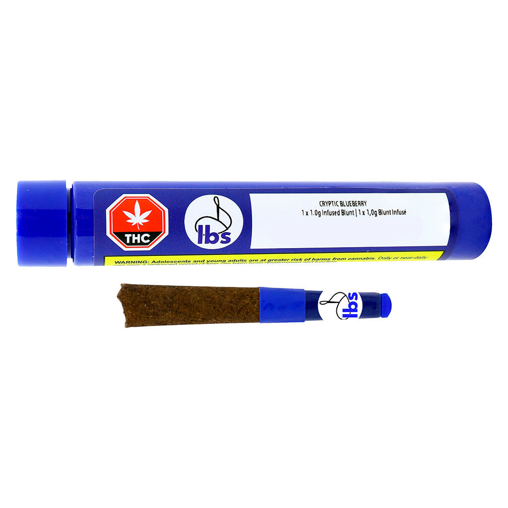 Cryptic Blueberry Distillate Infused Blunt - 