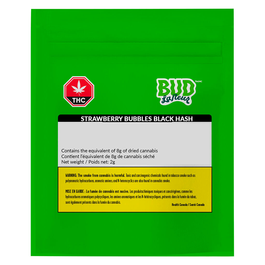 Strawberry Bubbles Black Hash - 
