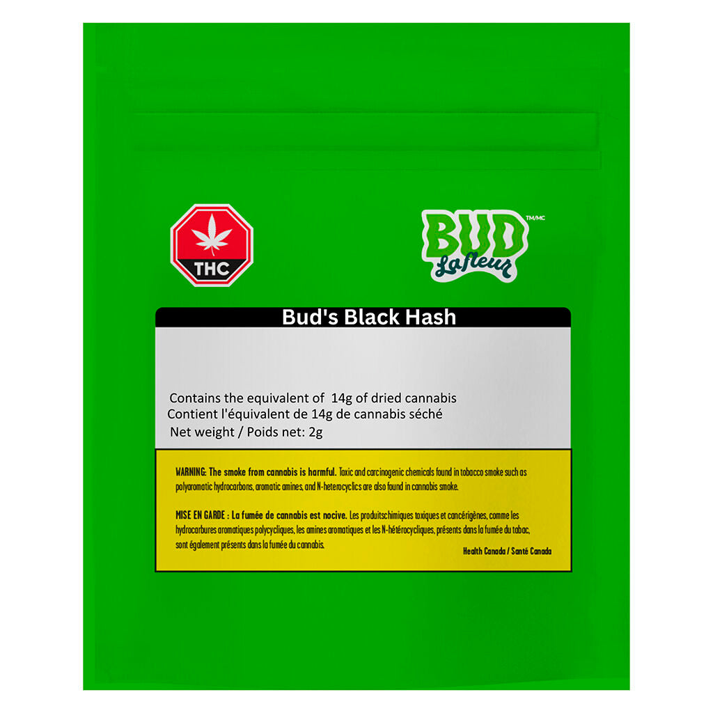 Bud's Black Hash - 