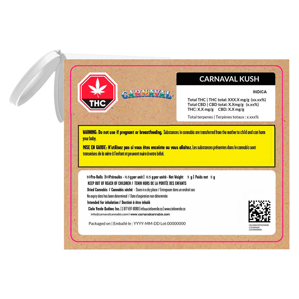 Carnaval Kush Pre-Roll - 