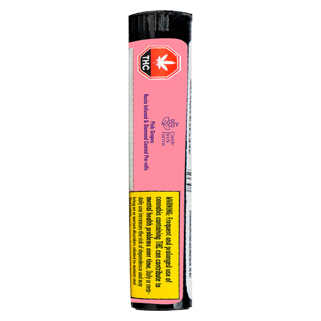 Pink Grapes Live Rosin and Diamond Infused Blunts - 