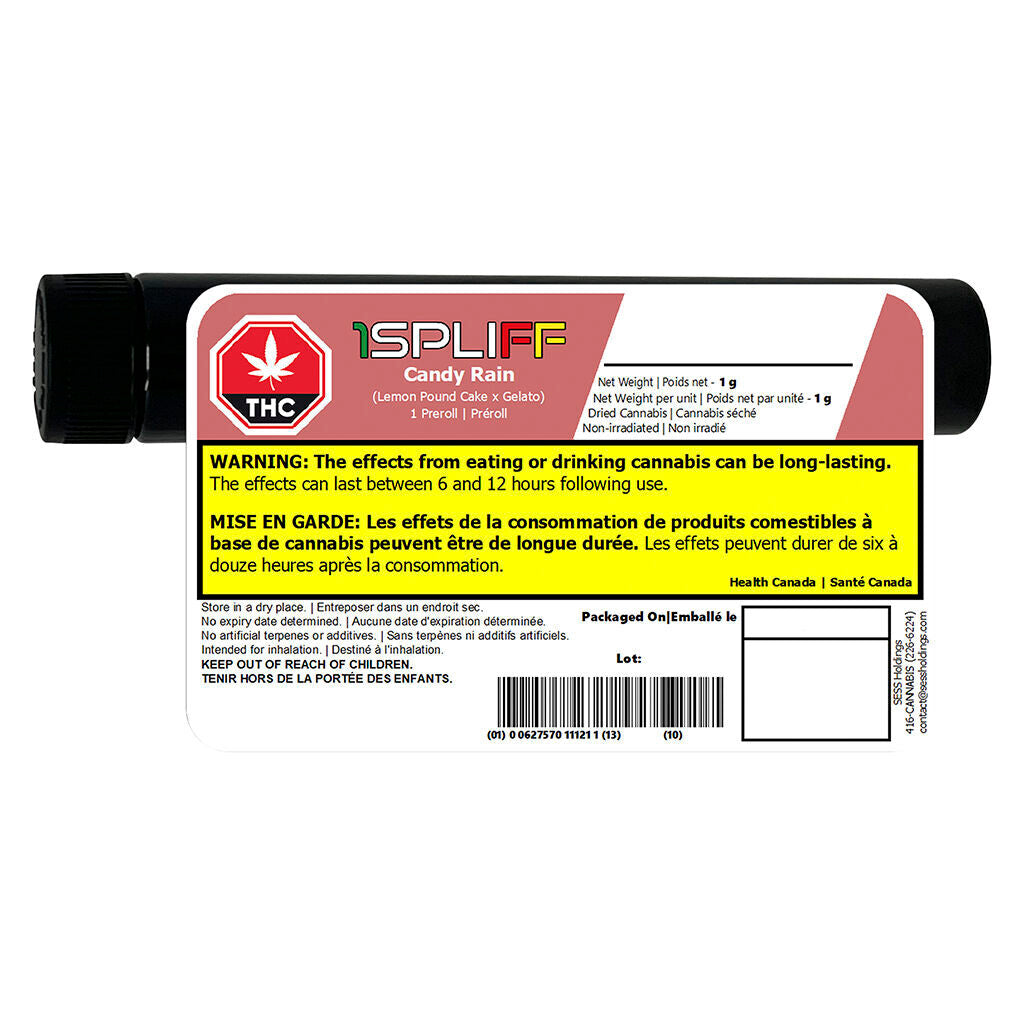 Candy Rain Premium Glass Tip Pre-Roll - 