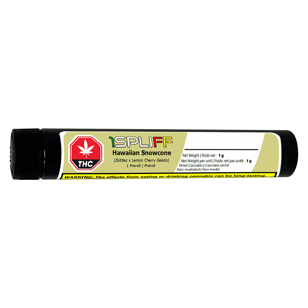 Hawaiian Snowcone Premium Glass Tip Pre-Roll - 