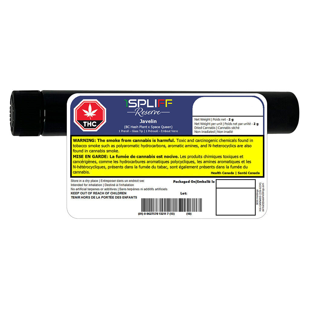 Javelin Premium Glass Tip Pre-Roll - 