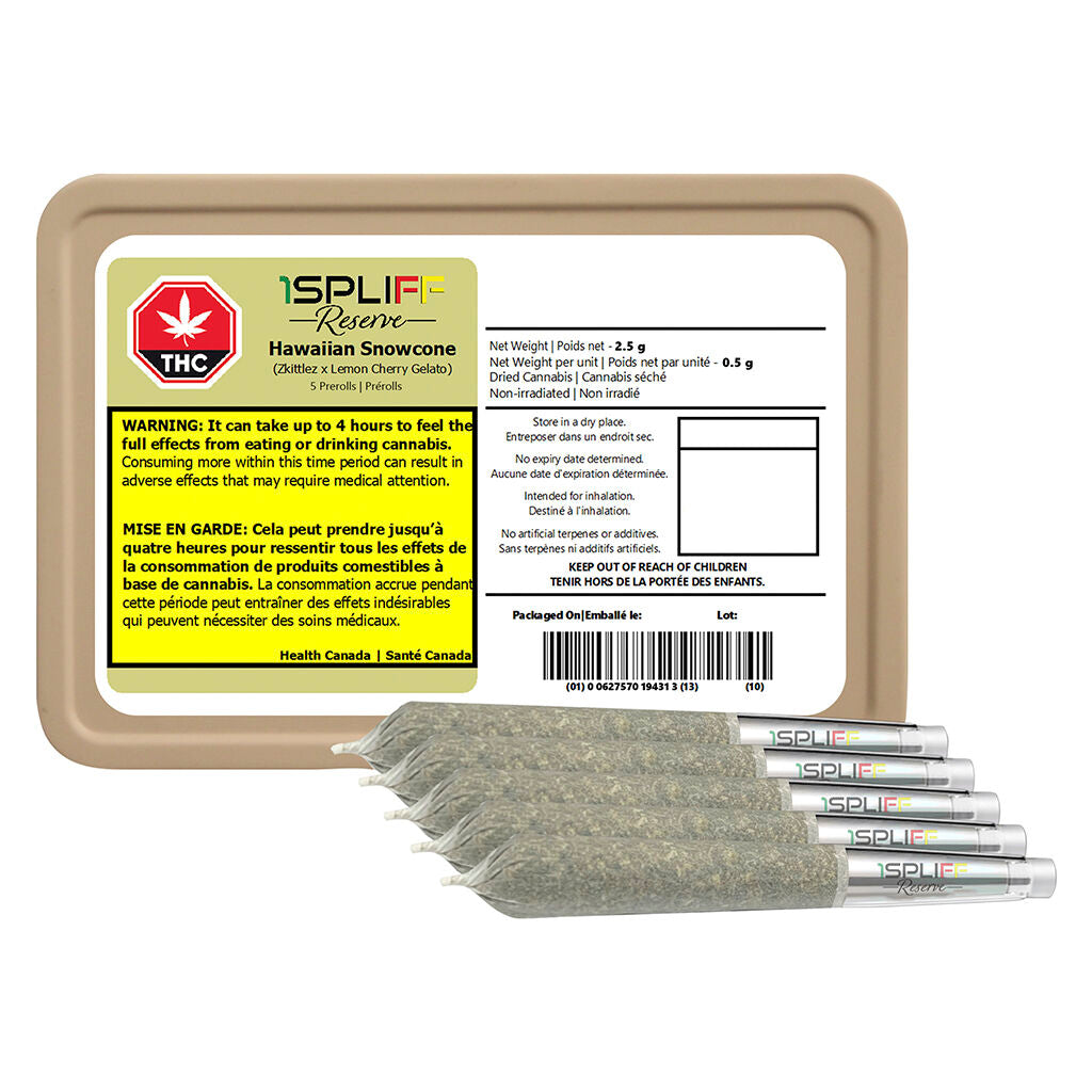 Hawaiian Snowcone Premium Glass Tip Pre-Roll - 