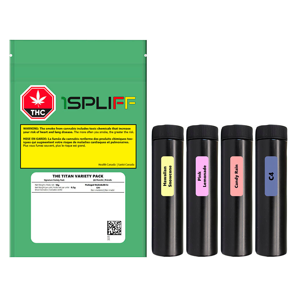 The Titan Variety Pack Pre-Roll - 
