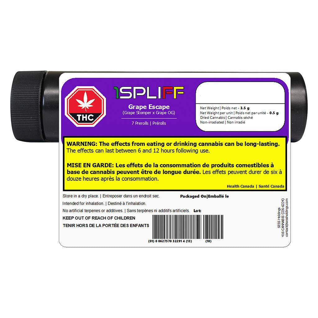 Grape Escape Pre-roll - 