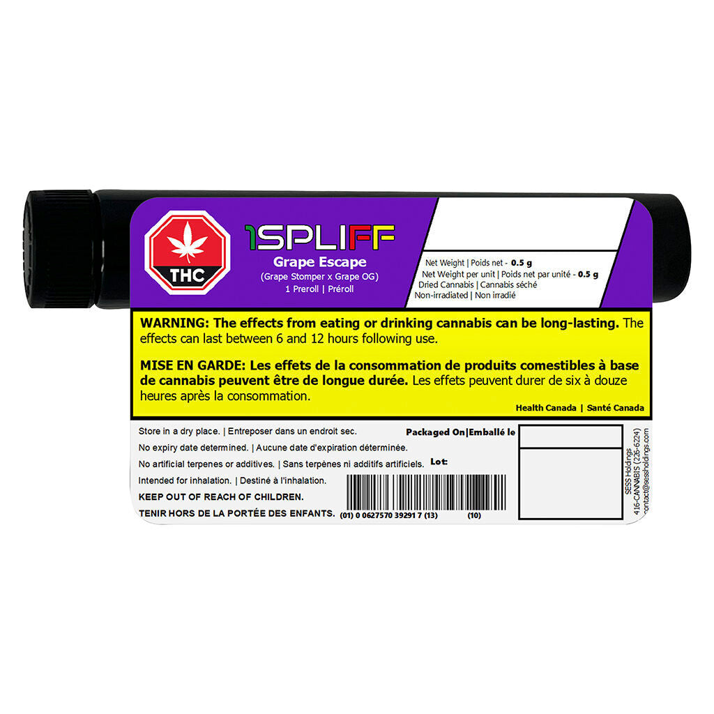 Grape Escape Pre-roll - 