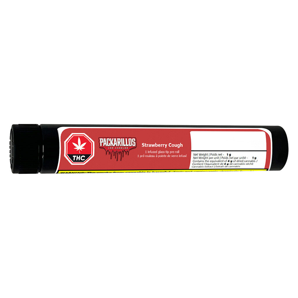 Packarillos Strawberry Cough Infused Pre-Roll - 