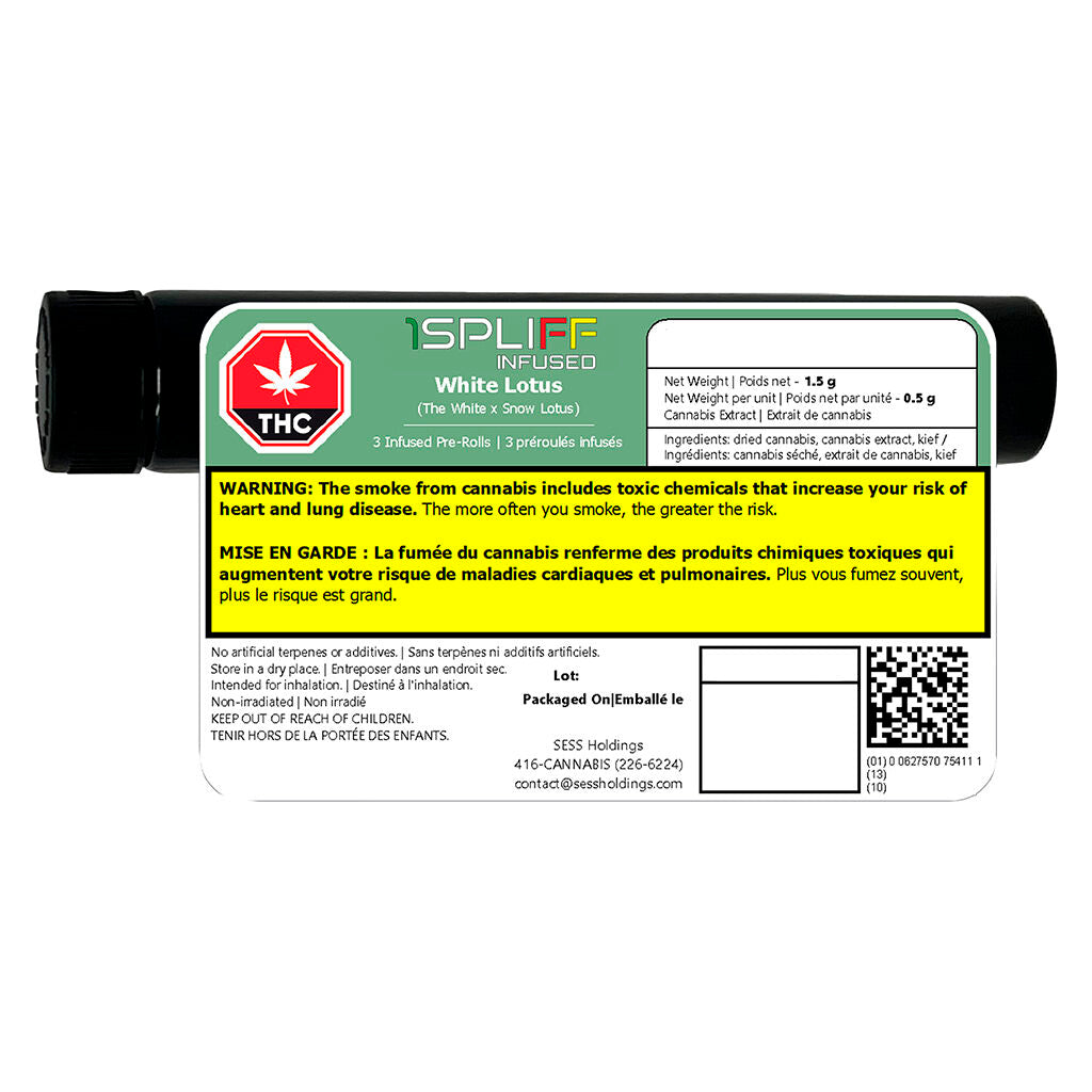 White Lotus Infused Pre-Roll - 