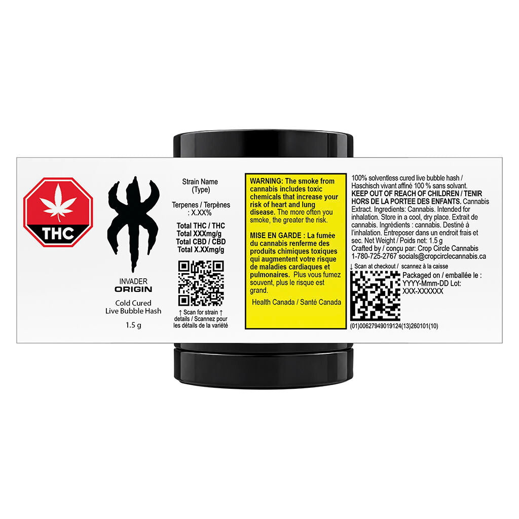 ORIGIN Cold Cured Live Bubble Hash - 