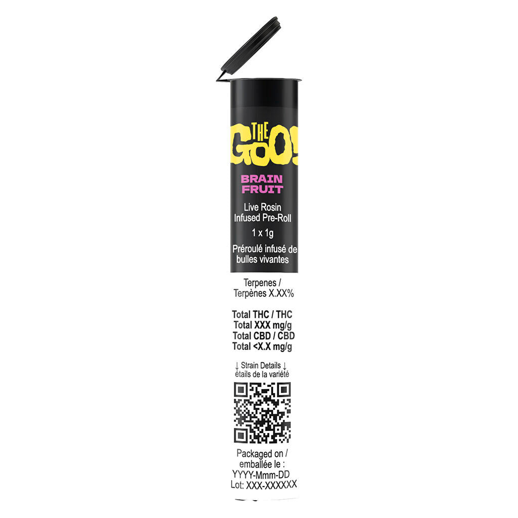 BRAIN FRUIT Live Rosin Infused Pre-Roll - 