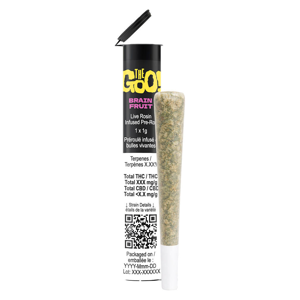 BRAIN FRUIT Live Rosin Infused Pre-Roll - 