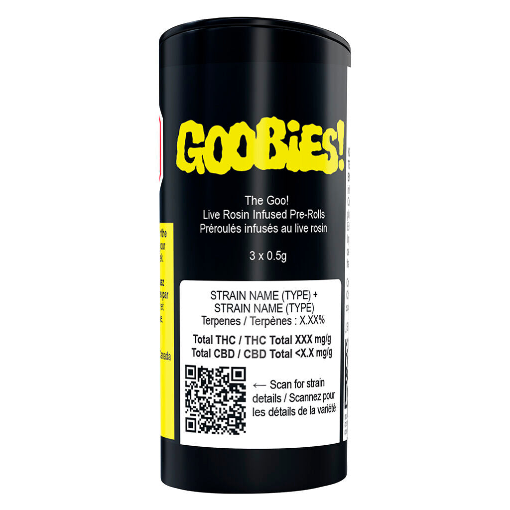 GOOBIES! Live Rosin Infused Pre-Rolls - 