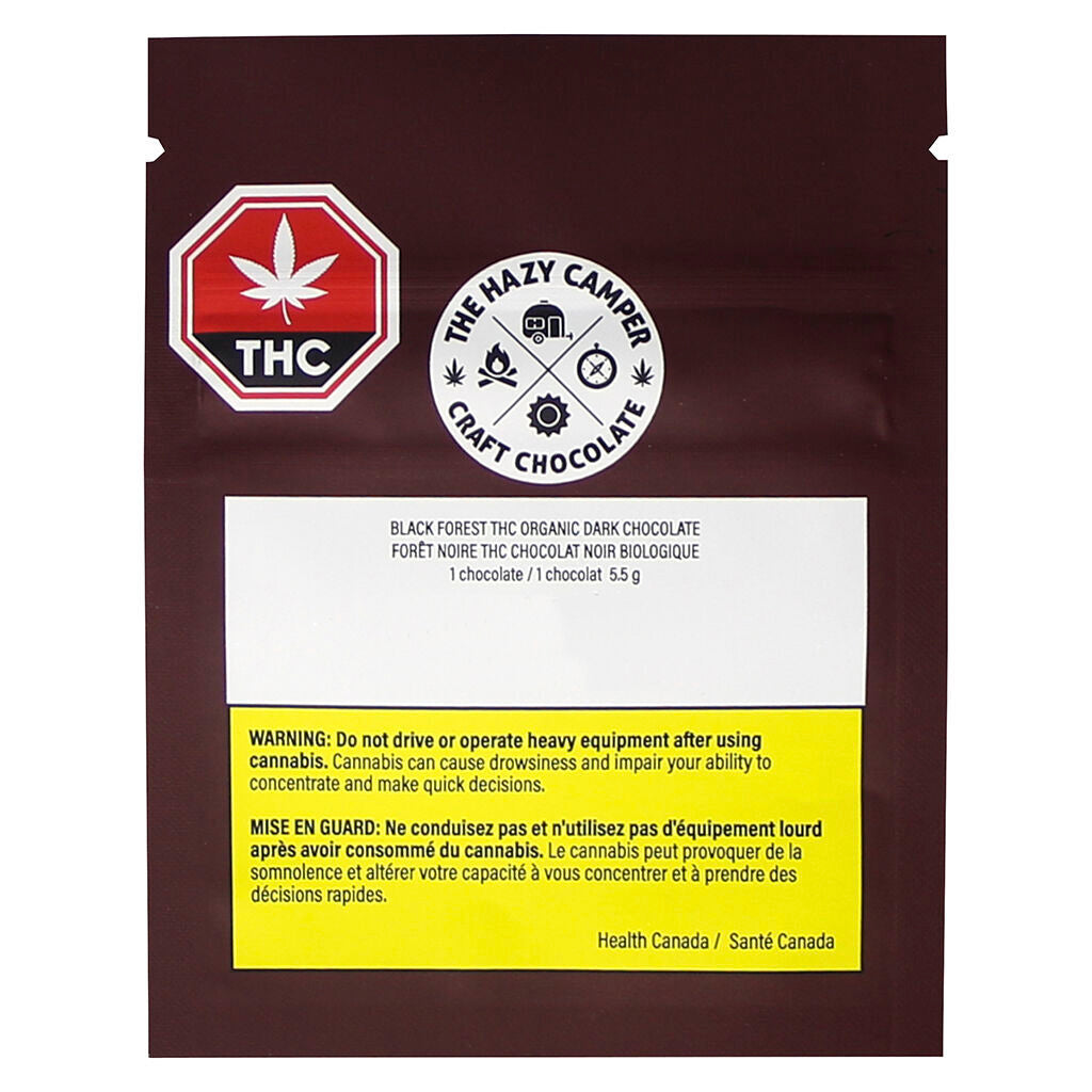 Black Forest THC Organic Dark Chocolate - 