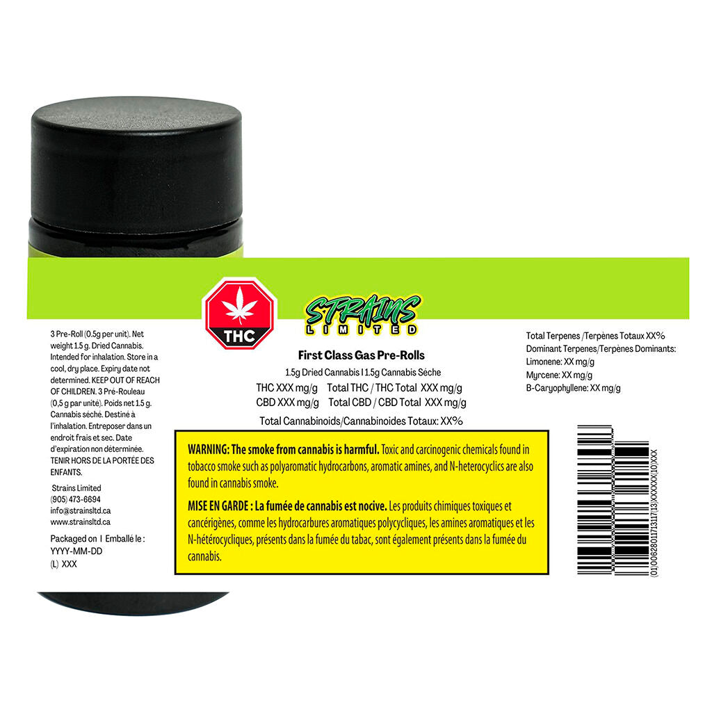 First Class Gas Pre-Roll - 