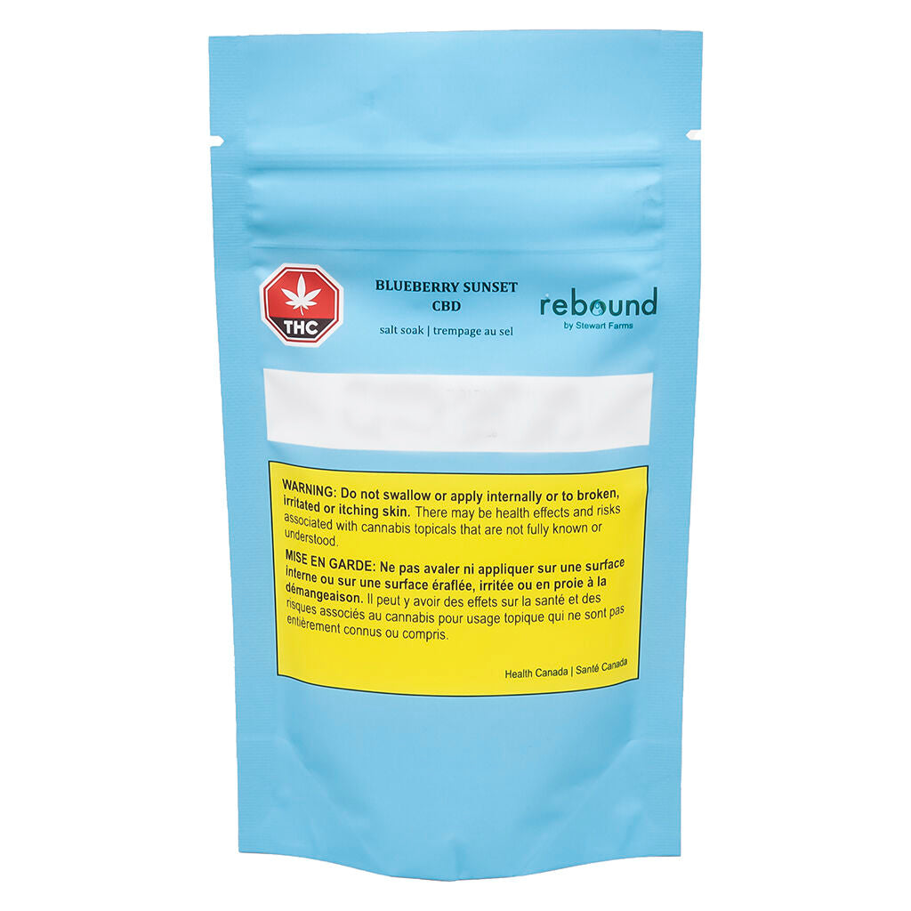 Blueberry Sunset CBD Salt Soak
