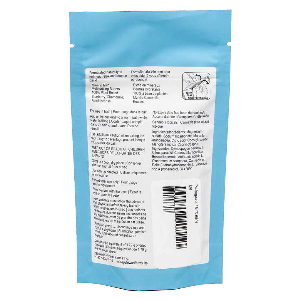 Blueberry Sunset CBD Salt Soak