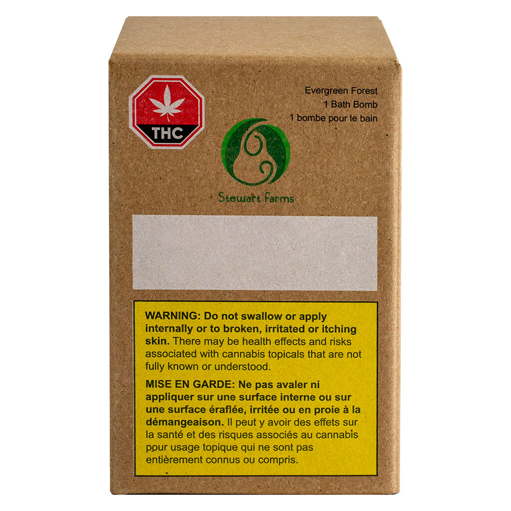 Evergreen Forest CBD Bath Bomb