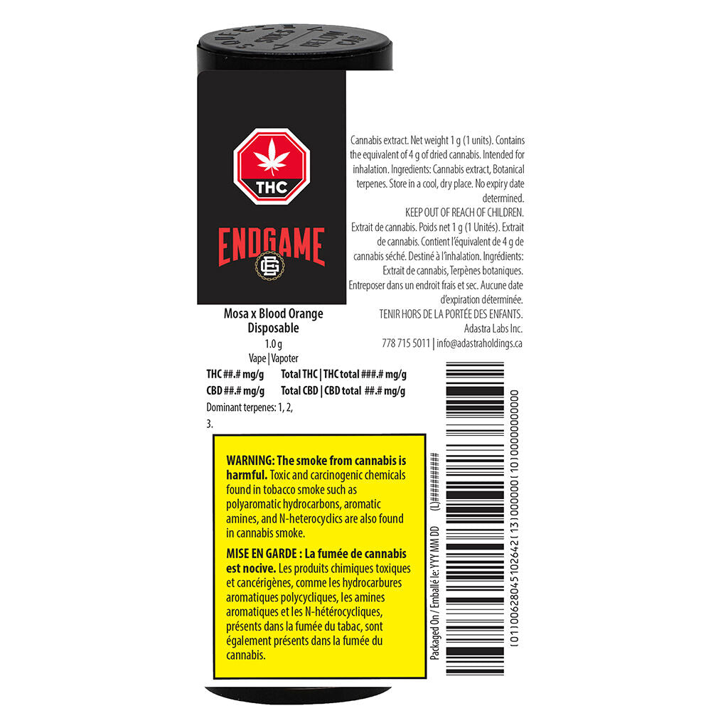 Mosa x Blood Orange Disposable - 