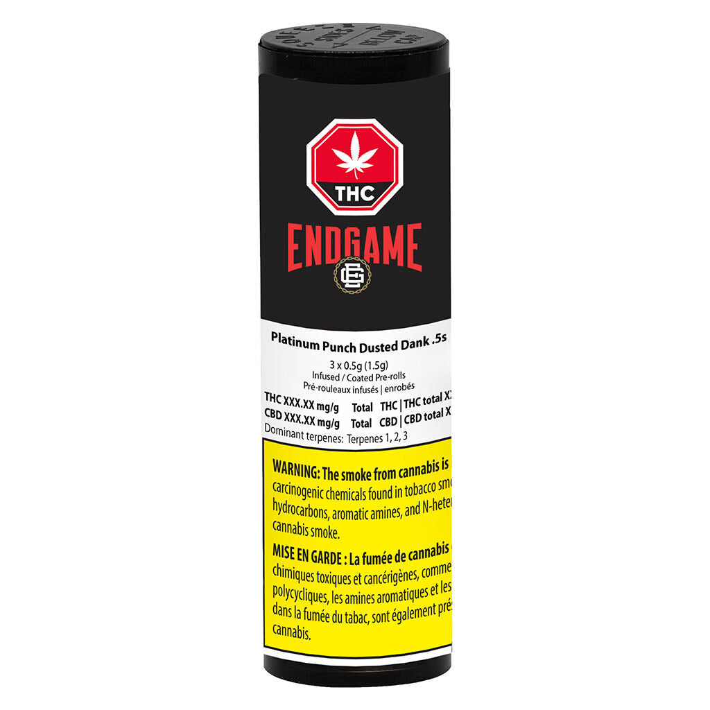 Platinum Punch Dusted Dank .5s Infused Pre-Roll