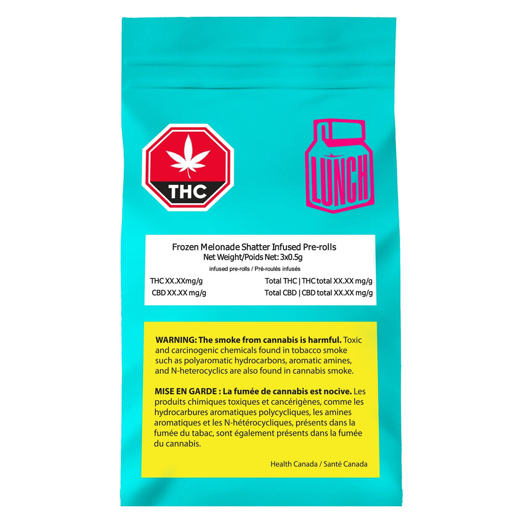 Frozen Melonade Shatter Infused Pre-Roll - 