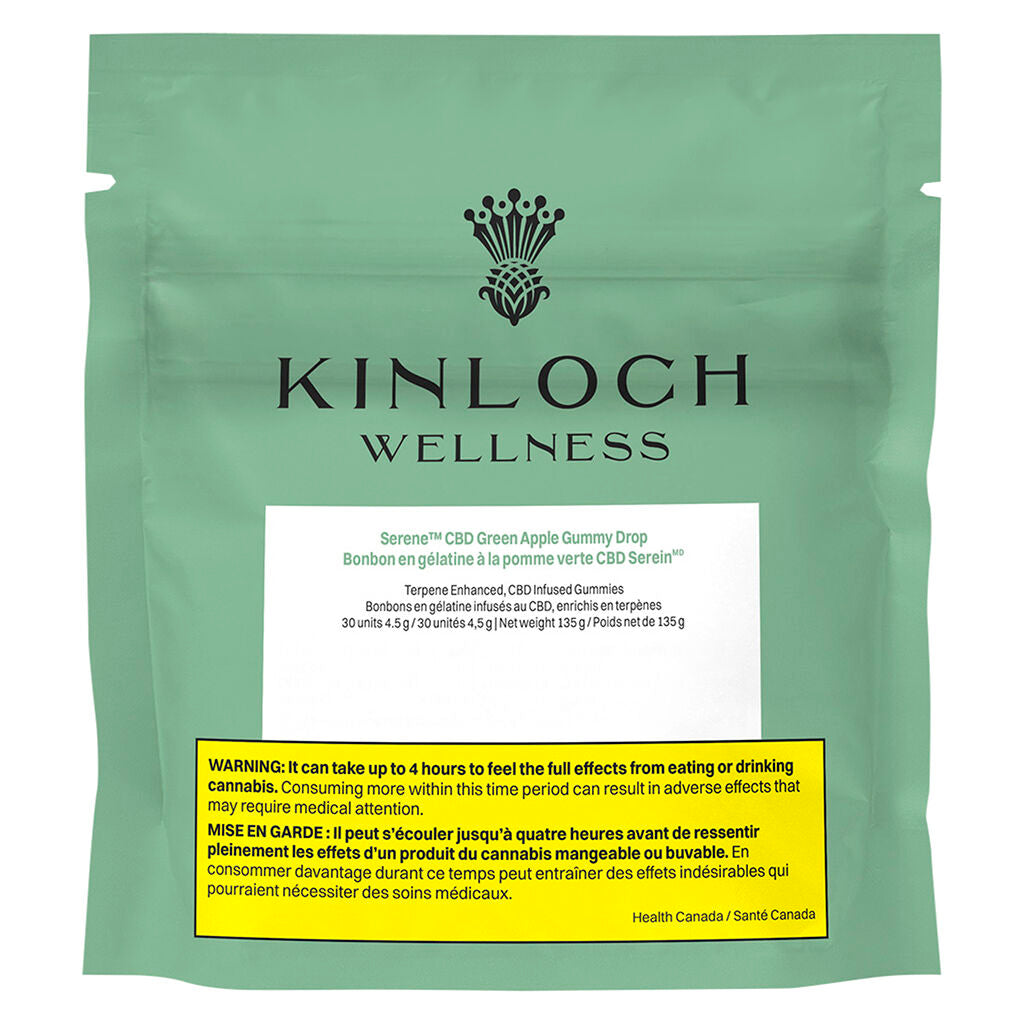 Serene™- CBD Green Apple Gummy Drop - 