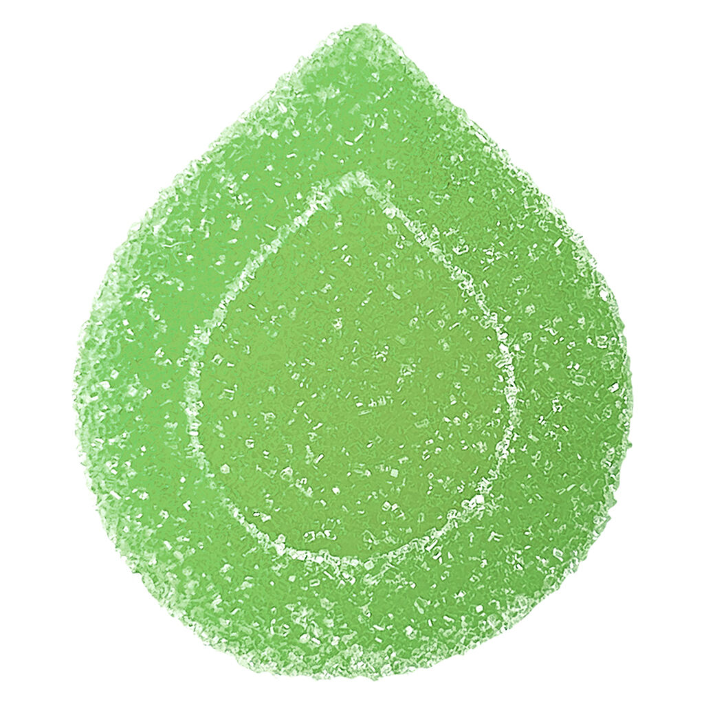 Serene™- CBD Green Apple Gummy Drop - 