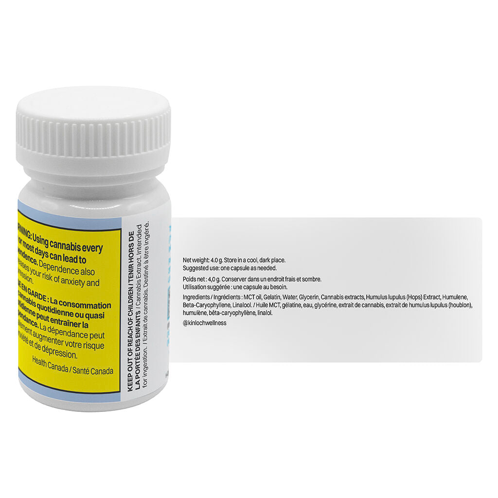 Lights Out Terpene Enhanced Softgel by Kinloch