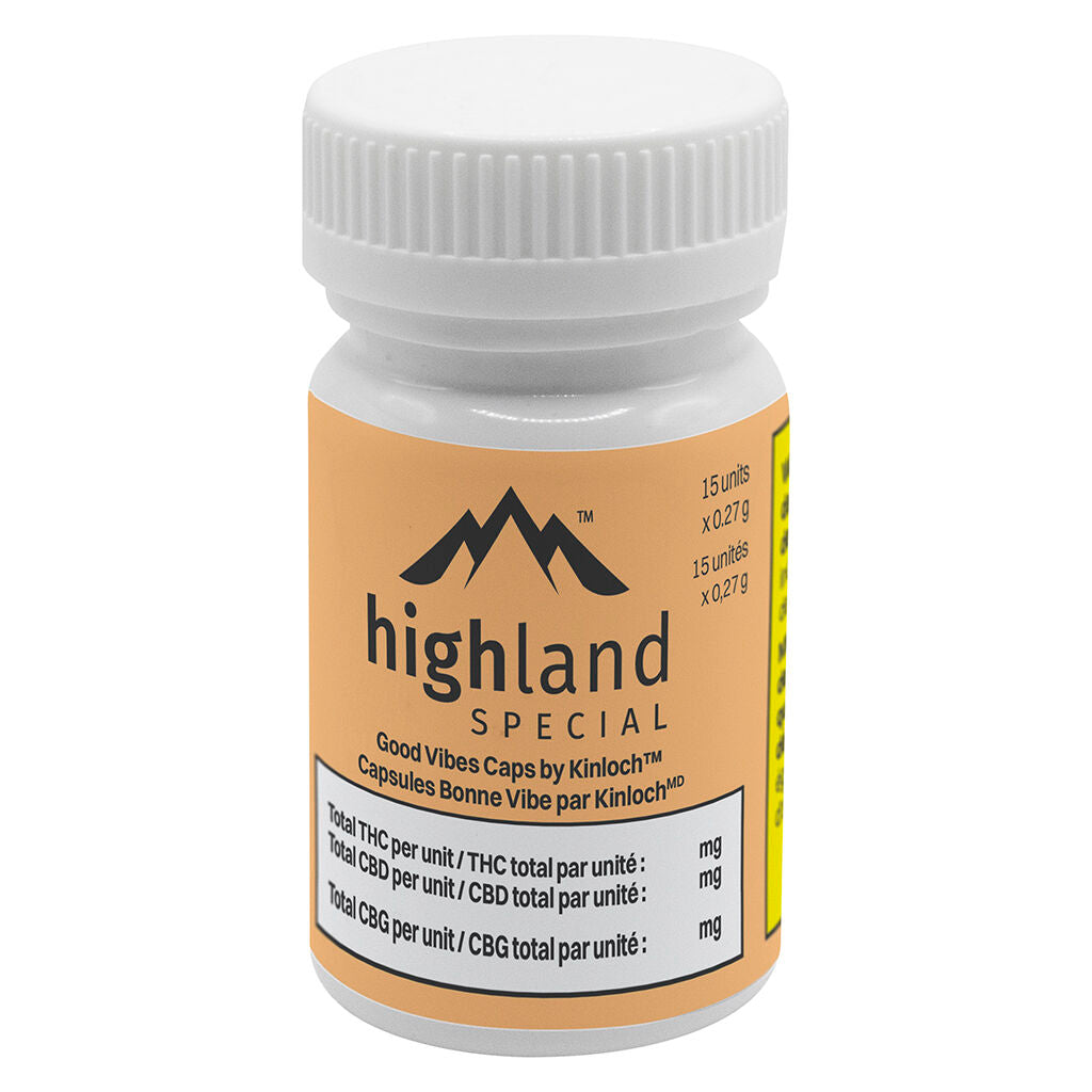 Good Vibes Terpene Enhanced Softgel by Kinloch - 