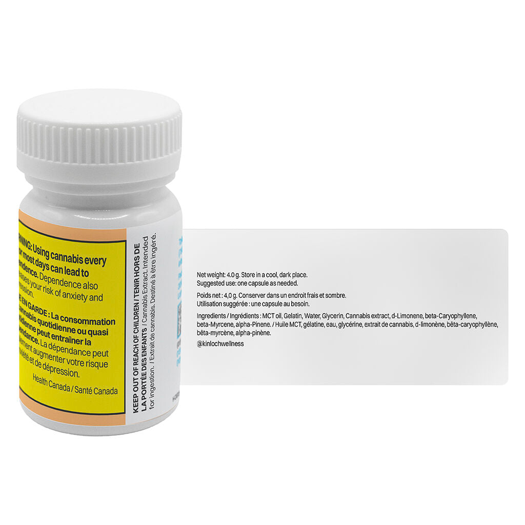 Good Vibes Terpene Enhanced Softgel by Kinloch - 