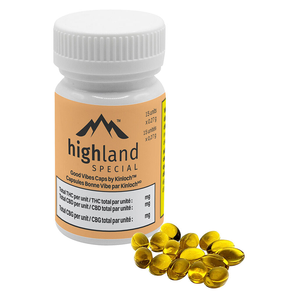 Good Vibes Terpene Enhanced Softgel by Kinloch - 