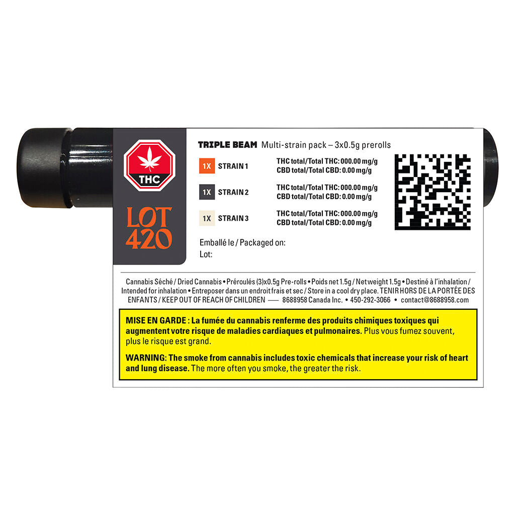 Triple Beam Pre-Roll - 