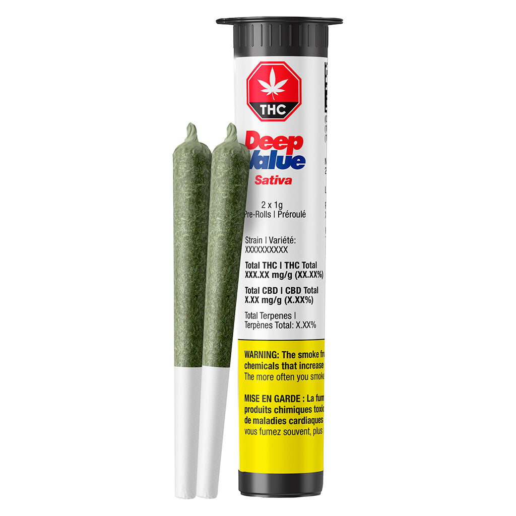 Deep Value Pre-Roll (Sativa) - 