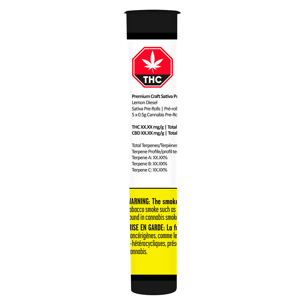 Premium Craft - Sativa Pre-Roll - Lemon Diesel - 