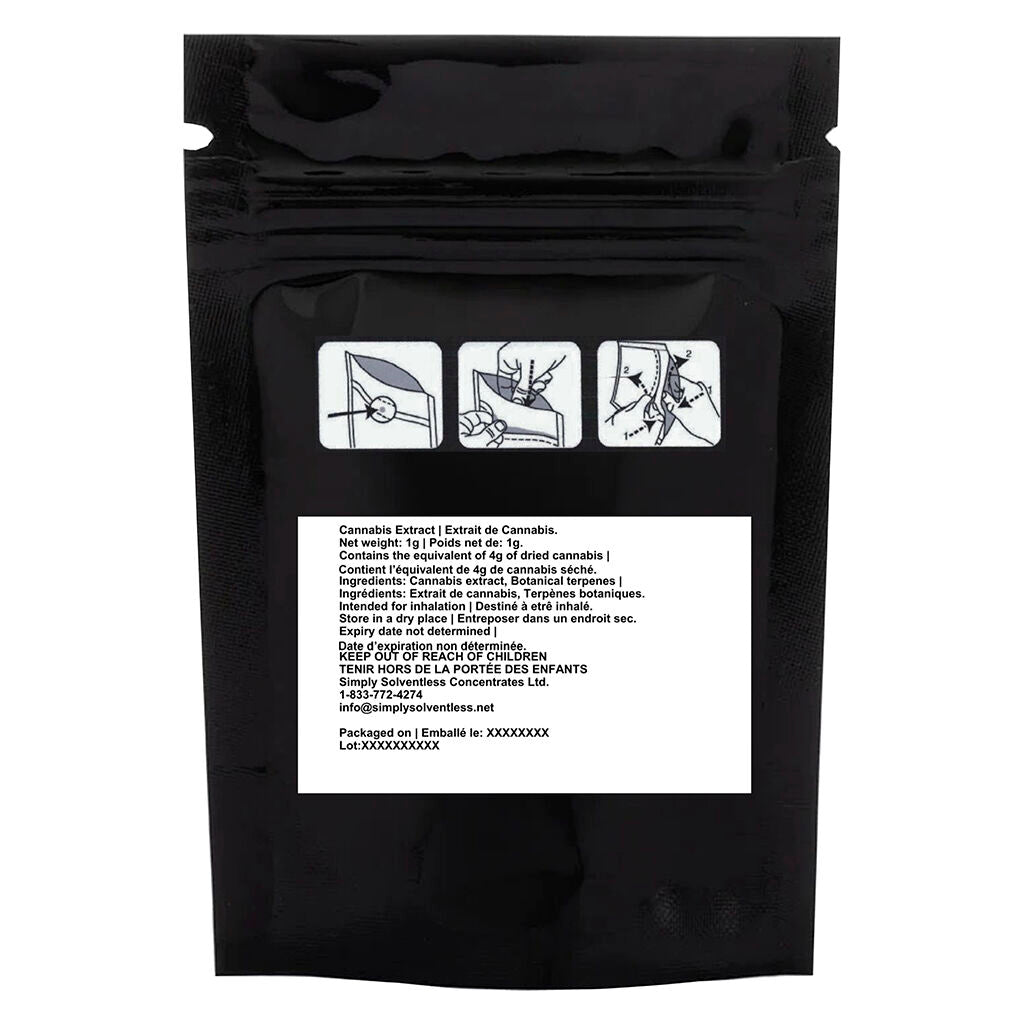 Gargantuan Grape Distillate & Live Rosin Disposable Vape - 