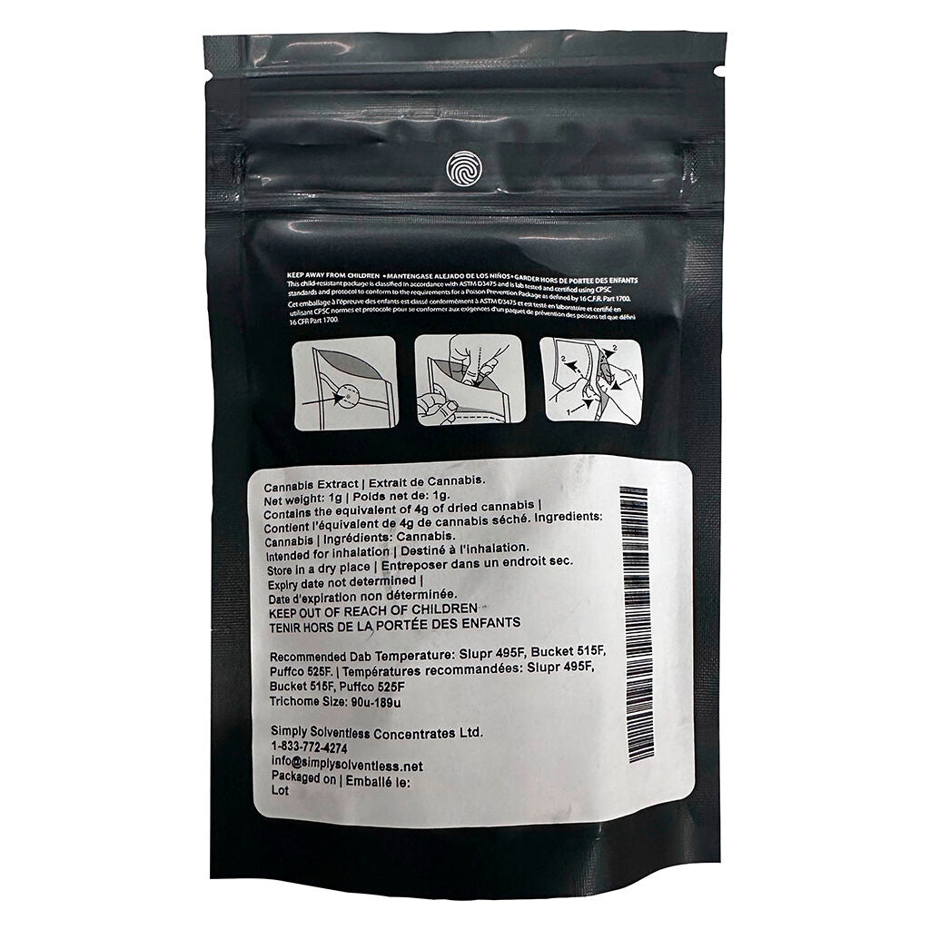 Dosi Punch 90-189u Warpspeed Live Rosin Cold Cure - 