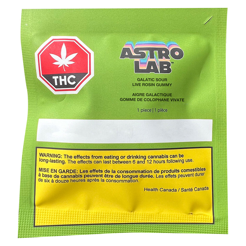 Galactic Sour Live Rosin Gummy - 