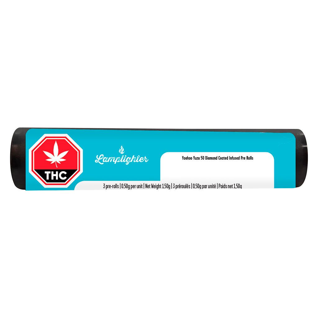 Yoohoo Yuzu 50 Diamond Coated Infused Pre-Roll - 